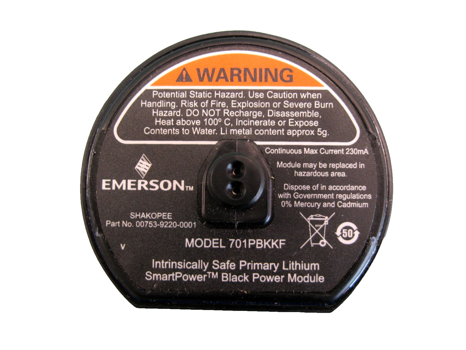 Emerson Rosemount 701PBKKF Wireless Battery / Power Module 2025 NEW L11