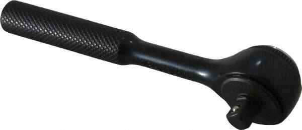 Proto 1/4″ Drive Round Head Standard Ratchet Black Oxide Finish, 4-1/2″ OAL, …