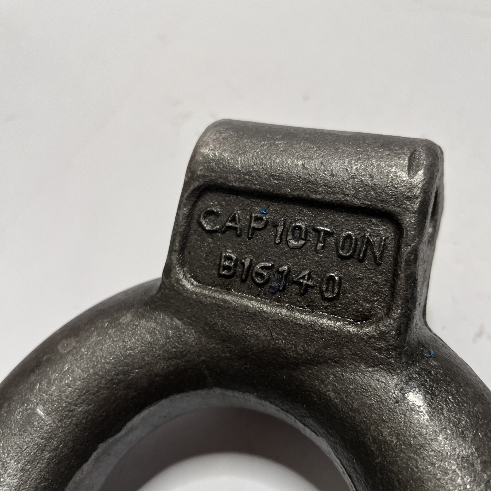 Buyers Products B16140 Plain Finish Forged Steel Tow Eye 3″ ID 10 Ton Towing Eye