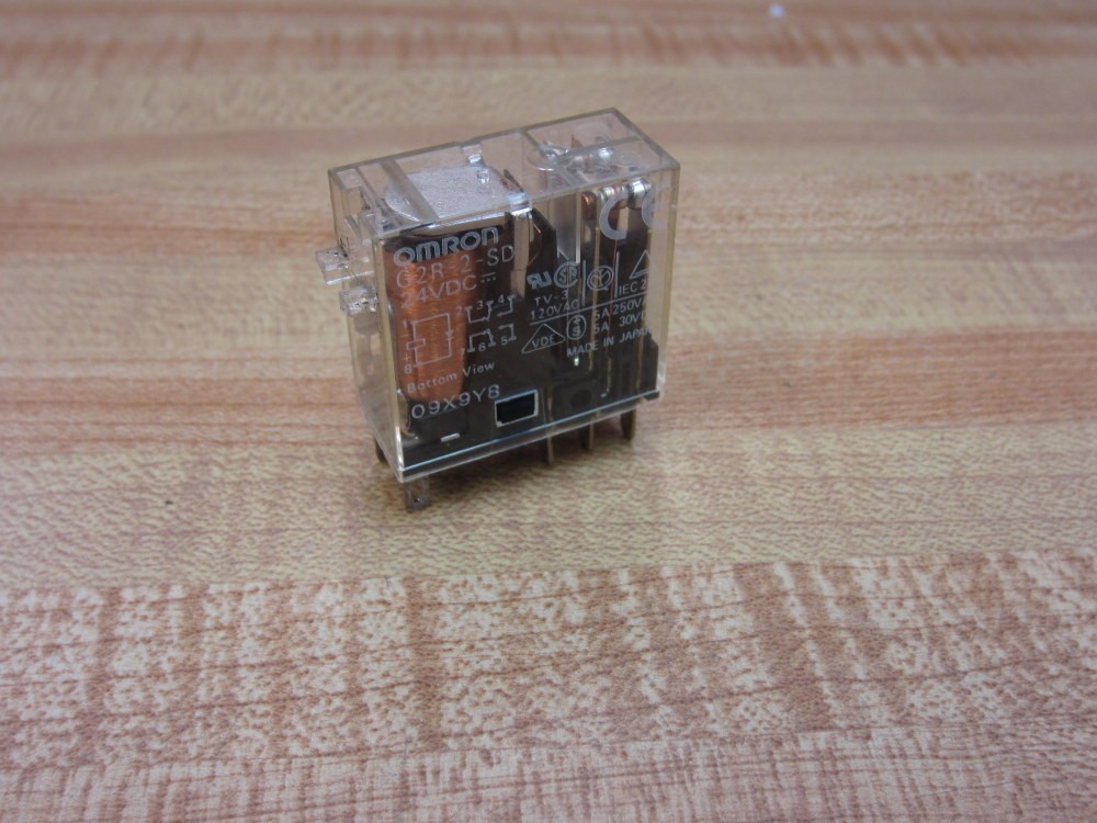 Omron G2R-2-SD-24VDC Relay G2R2SD24VDC (Pack of 4)