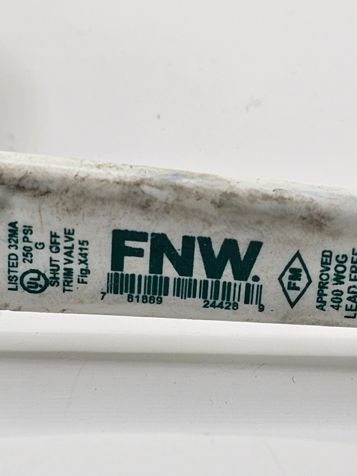 FNW FNWX415G SHUTOFF TRIM VALVE 1″ 125G-5G CW510L DN25 PN40 1/2psig 400WOG