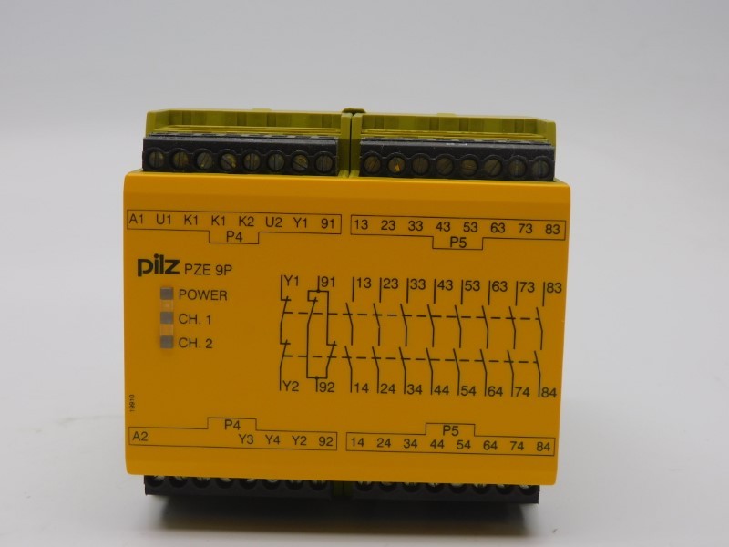 PILZ PZE9P24VACDC-8N/O-1N/C 777140 24VAC/DC 8.0A NSMP