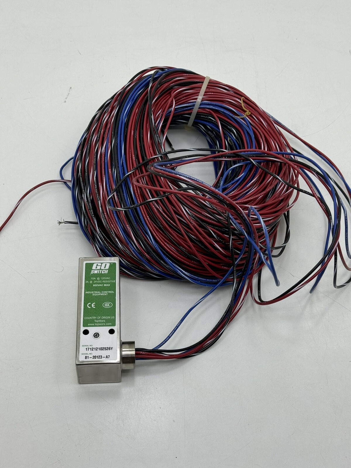 TOPWORX 81-20123-A7 GO SWITCH PROXIMITY SENSOR
