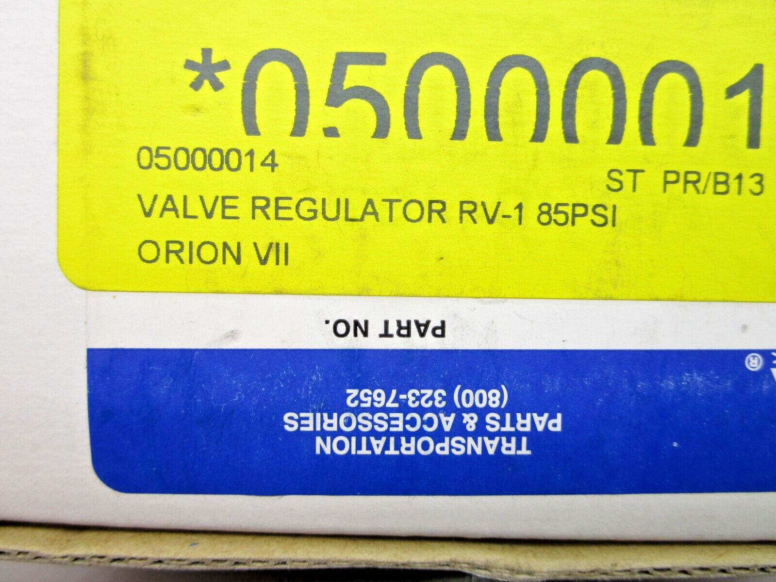 Mohawk 101135 RV-1 Pressure Reducing Valve 85psi Bendix 101135N