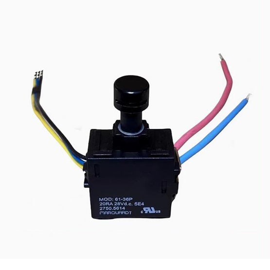QTY:1 FOR Marquardt 61-36P 20RA 28VDC 2750.5614 Electric Drill Switch