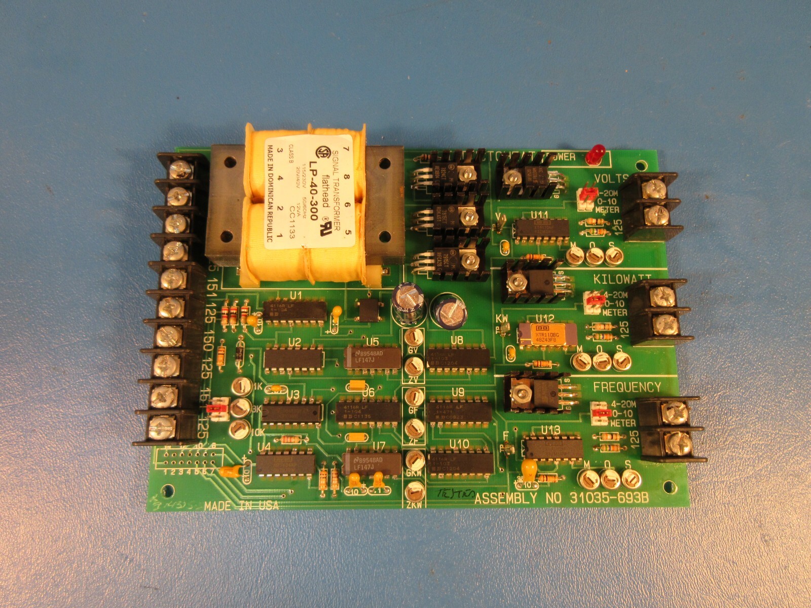 INDUCTOHEAT 31035-693B, 11510-212 Remote Meter Driver w/Signal LP-40-300