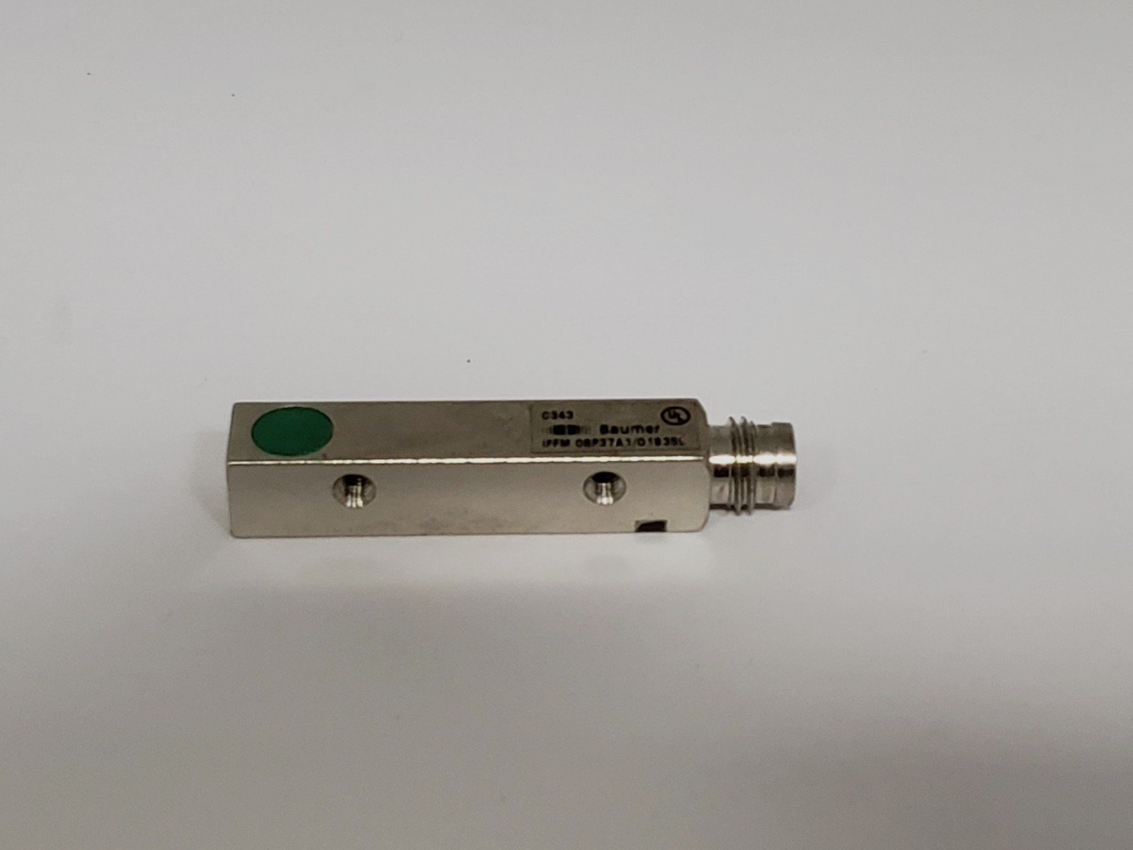 BAUMER ELECTRIC IFFM 08P37A1/O1S35L INDUCTIVE PROXIMITY SWITCH PNP 6-36 VDC NNB