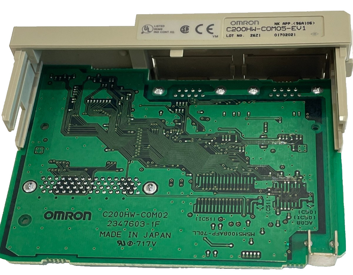 NEW OMRON C200HW-COM05-EV1 COMMUNICATION BOARD C200HWCOM05EV1