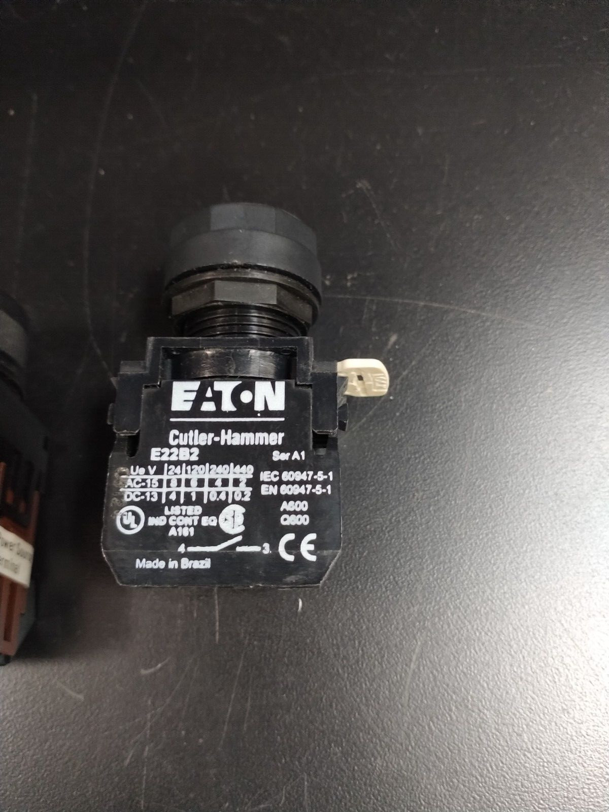 Assorted Lot of Industrial Panel Mount Push Switches with Indicating Lights