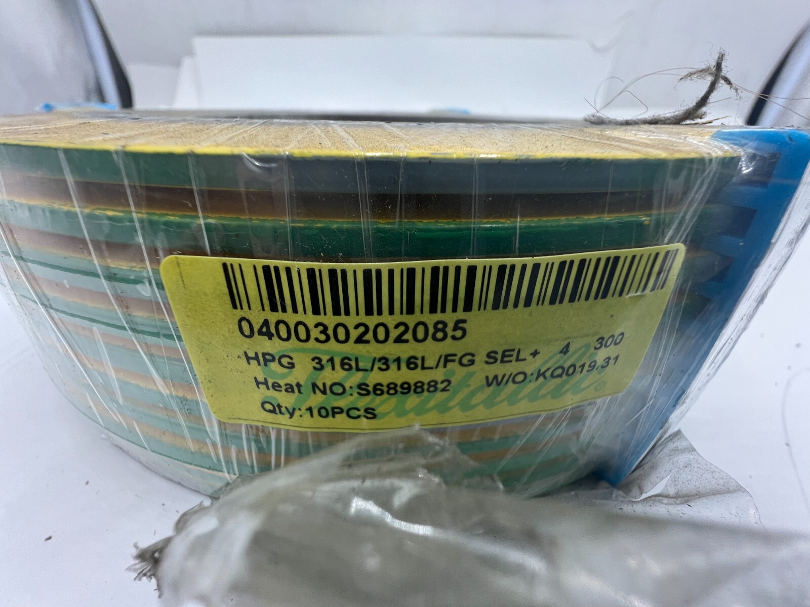 PACK OF 10 Spiral Wound Gasket Flexitallic HPG 316L / FG 040030202085 4″ 300