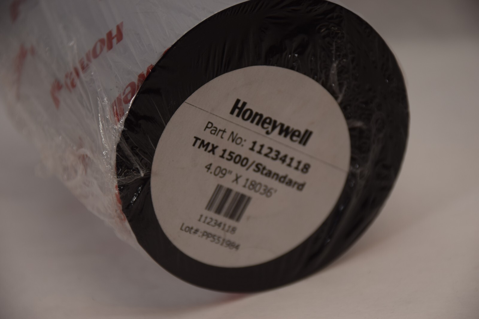 (NEW) HONEYWELL TMX1500 Standard 11234118 4.09″ x 18036″ Wax Ribbon