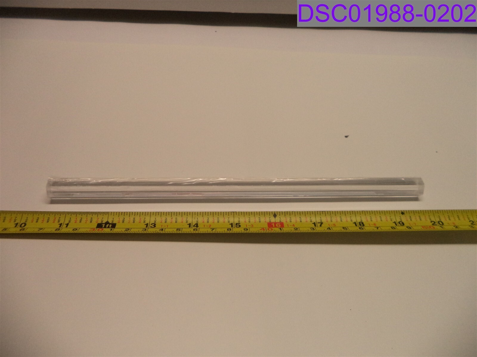 Qty = 6 (2 Packs of 3): uxcell Clear Solid Acrylic Hexagon Rod 250mm