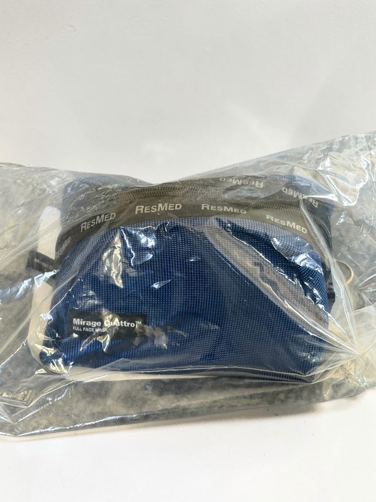 Mirage Quattro Res Med Full Face Mask Head Gear Set 61202 Size M- New Sealed