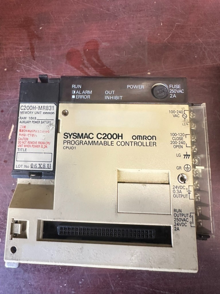 Omron C200H-CPU-1-E, C200H PLC Shipped Priority Mail