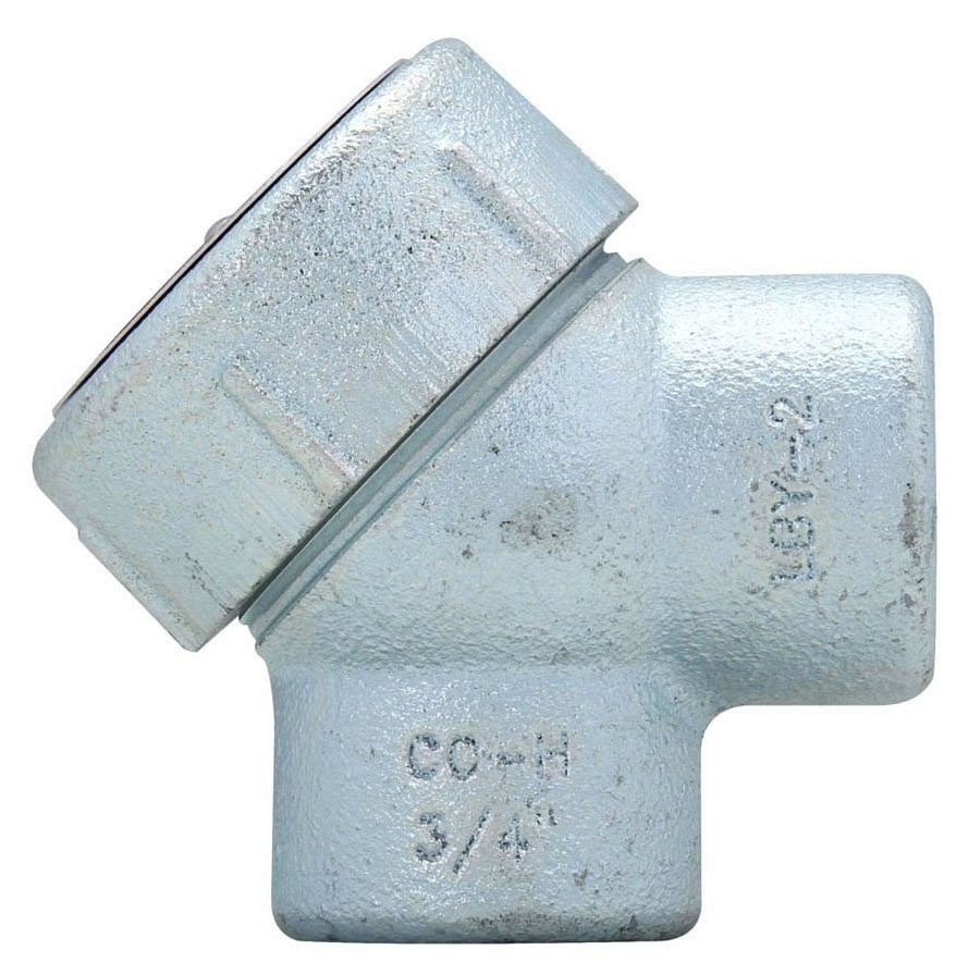 Eaton LBY25-SA 3/4″ 90Â° CNDLT EL, Steel, Elbow Fitting, NPT Connection