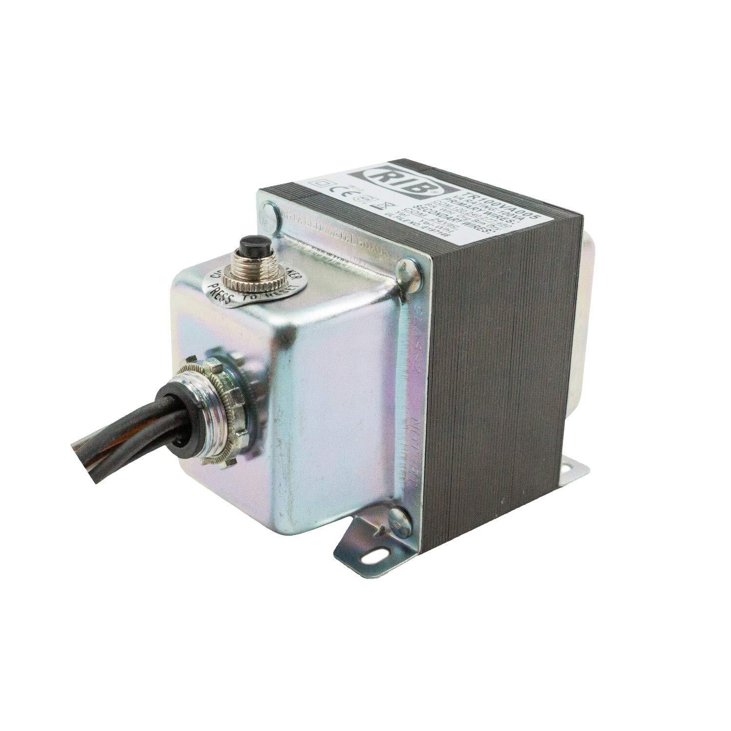 Functional Devices TR100VA005 Transformer 96VA 480/277/240/120 to 24 Vac