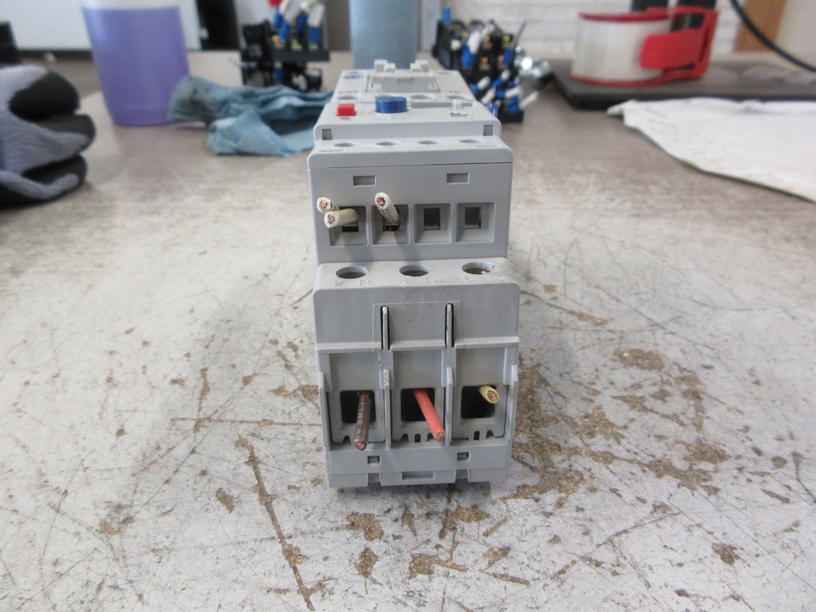 Allen-Bradley Starter 100-C09*10/193-ED1CB 120V Coil Trip: 1-5A Used