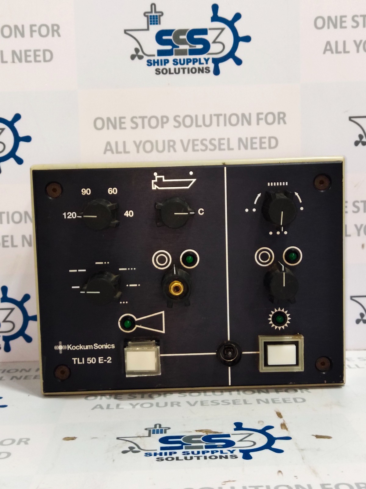 Kockum Sonics TLI 50 E-2 Signal Controller TLI 50 E2 For 220 VAC (Unused New)