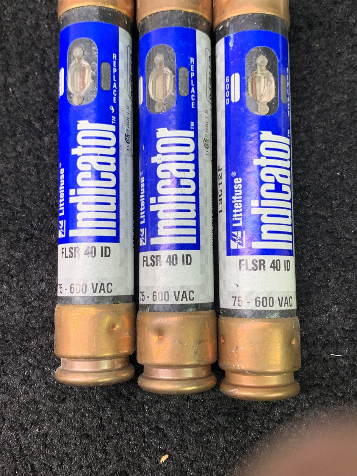 Littelfuse FLSR-40-ID Indiacator Fuse FLSR40ID (Pack of 3)