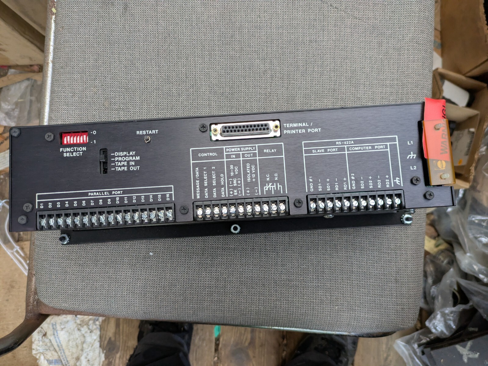 UTICOR TECHNOLOGY INC 76536-1 PROGRAMMABLE MESSAGE DISPLAY New in Box