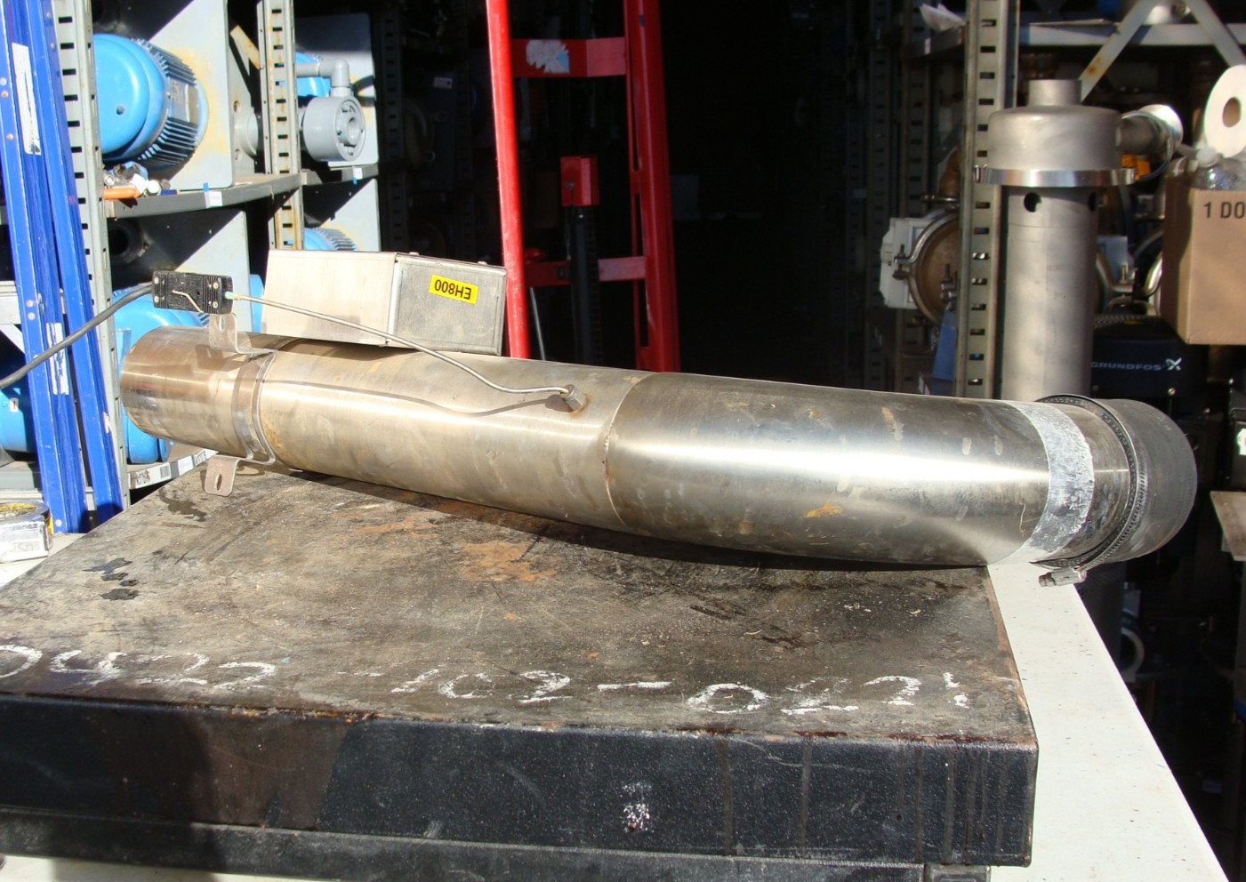 FLOW TORCH FT400-9KW-480-3-NF-NF-F2 STAINLESS STEEL GROUND HEATER 4″ 3PH