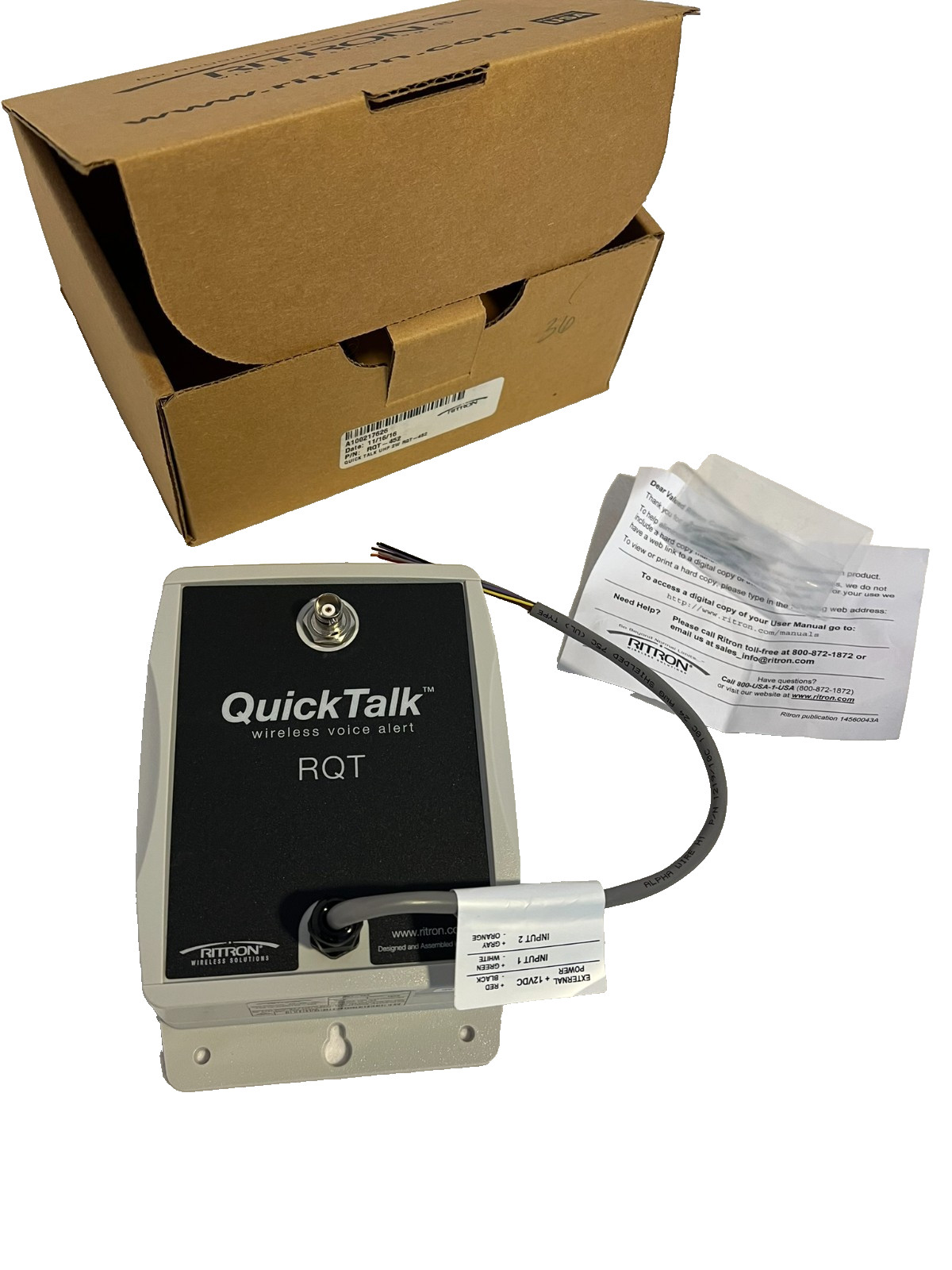 Ritron RQT-452 Quick Talk UHF 2w