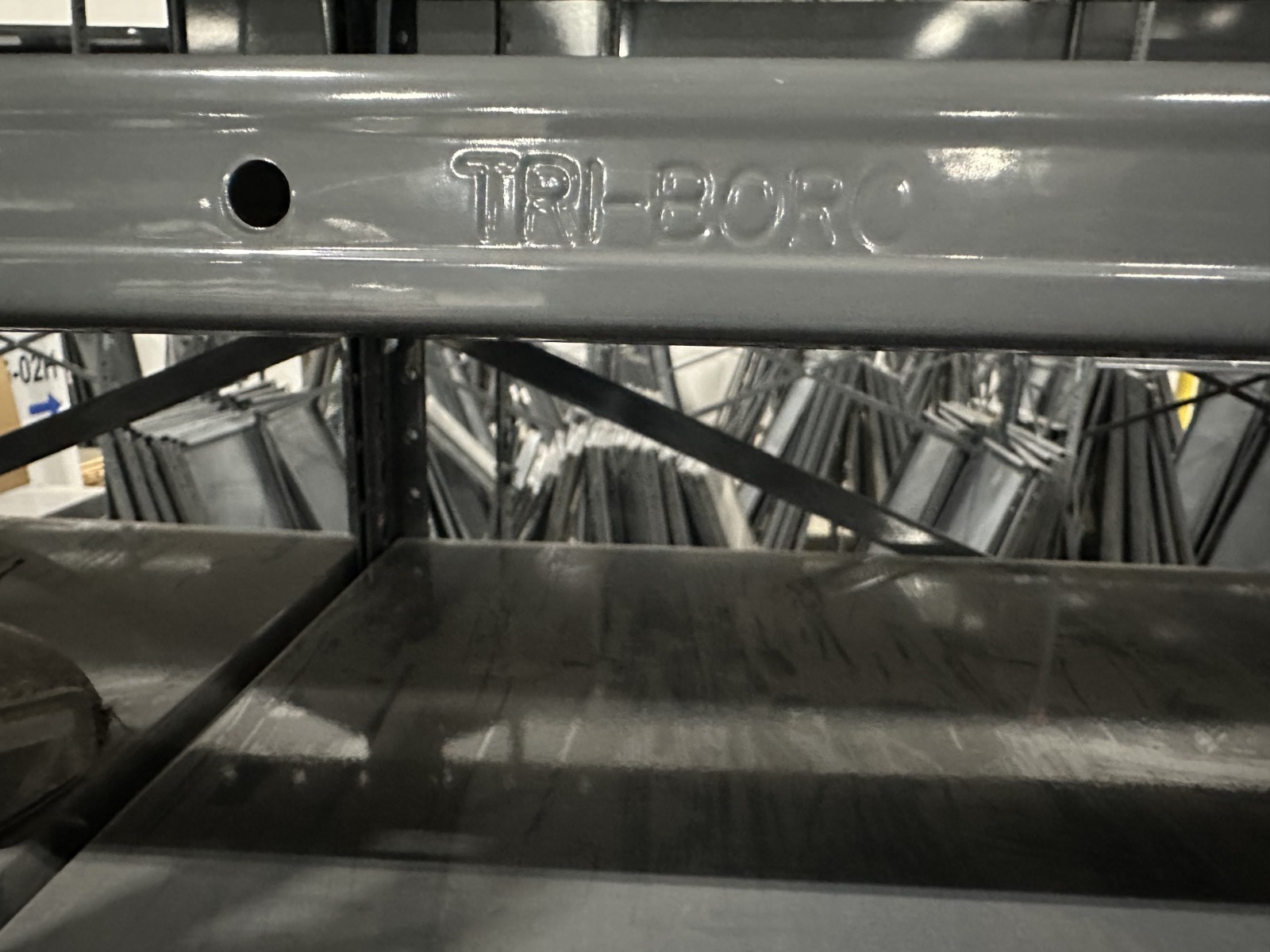 Auto parts warehouse racks and shelving
