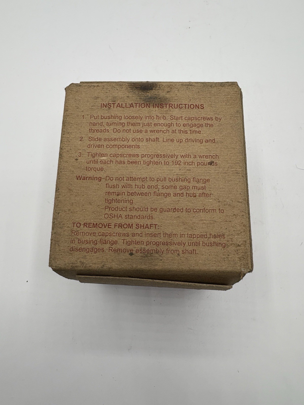 SEALED NEW BROWNING P2 1 5/8 SPLIT TAPER BUSHING 1-5/8″ 1069707 New Ships Free
