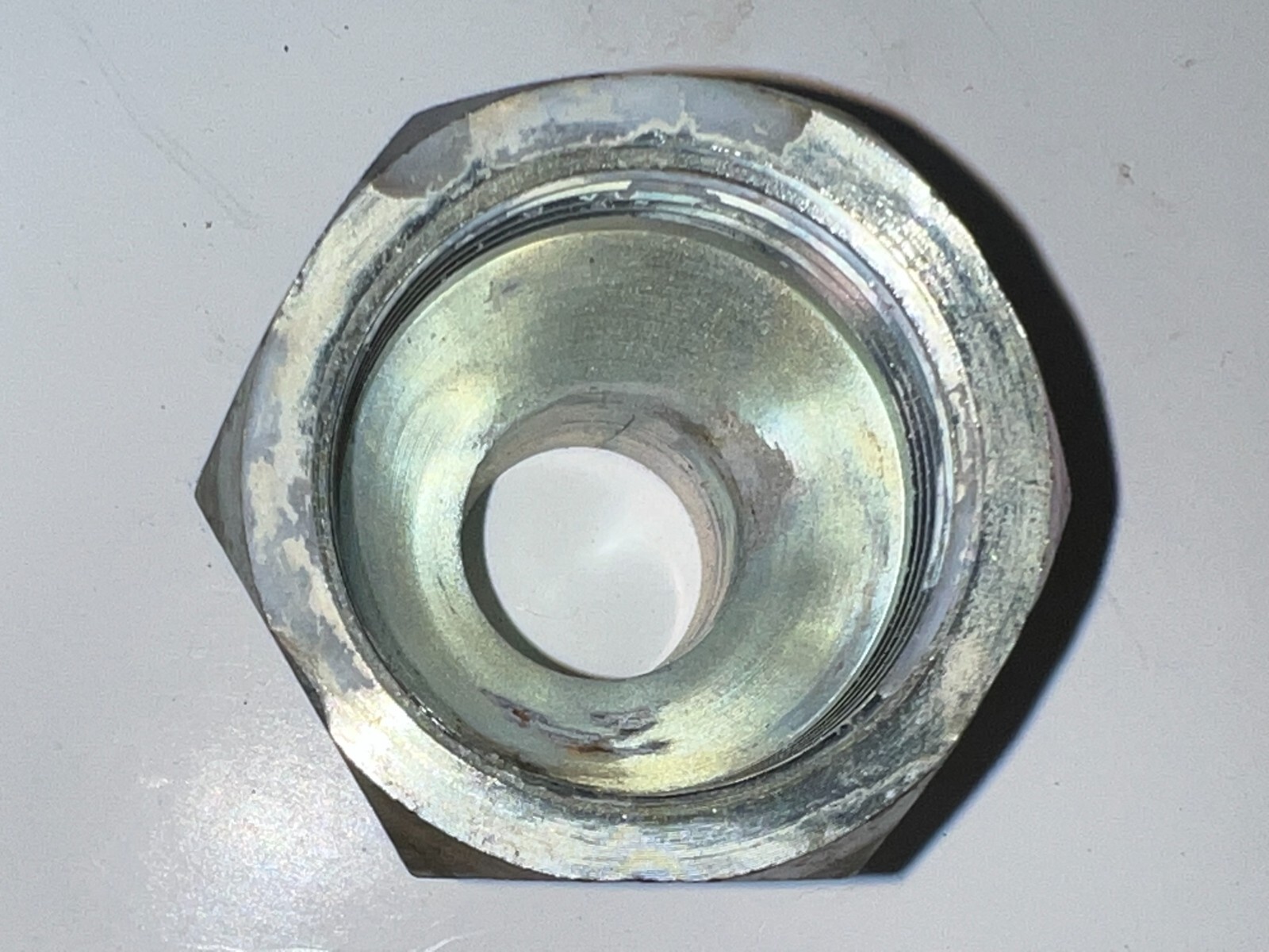 FUI CONVERSION ADAPTER FITTING STEEL SMA-16 FNPT X SMA-20 SAE-ORB