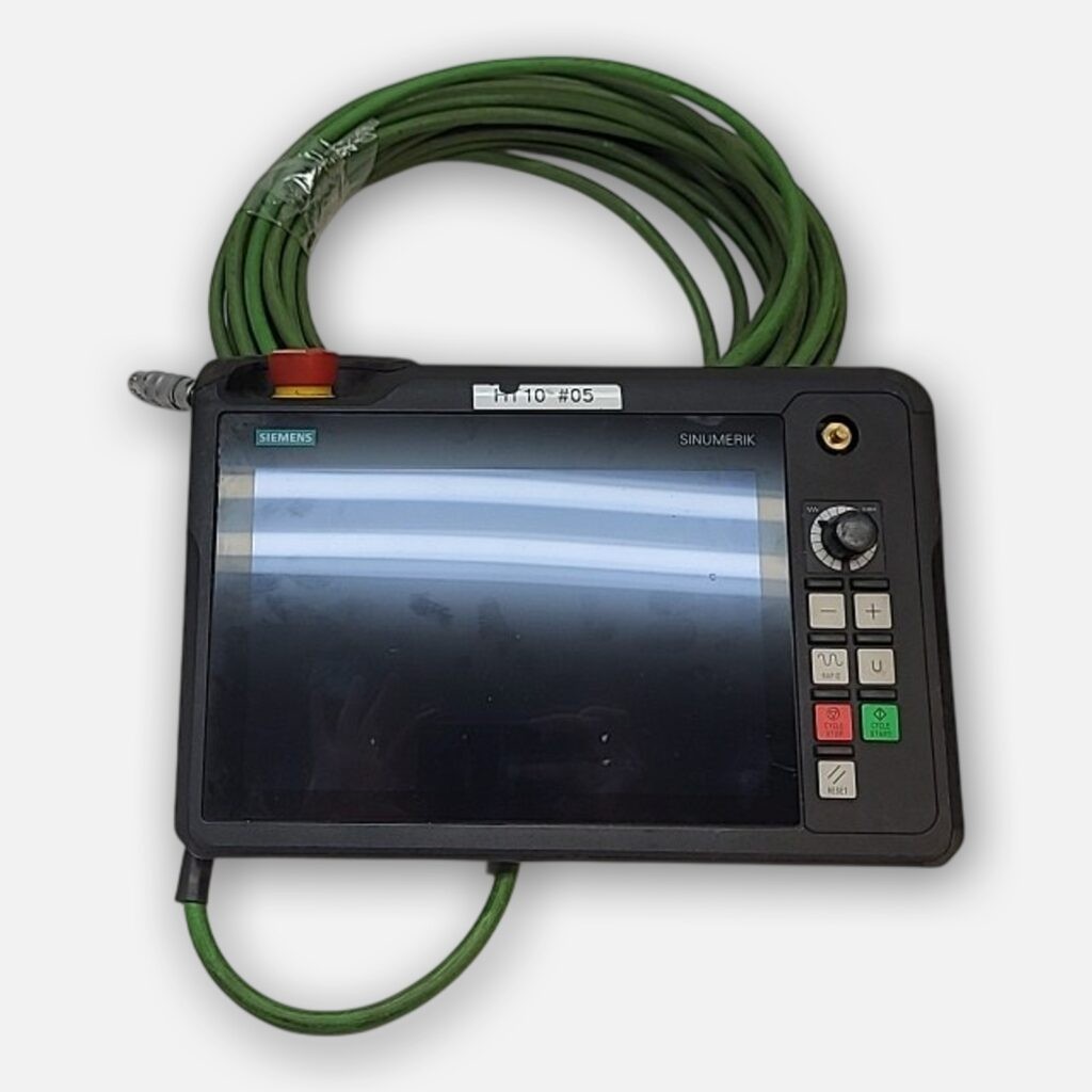 SIEMENS 6FC5403-0AA21-1AA1 SINUMERIK HT 10H HANDHELD TERMINAL 10” 24V 0.98A