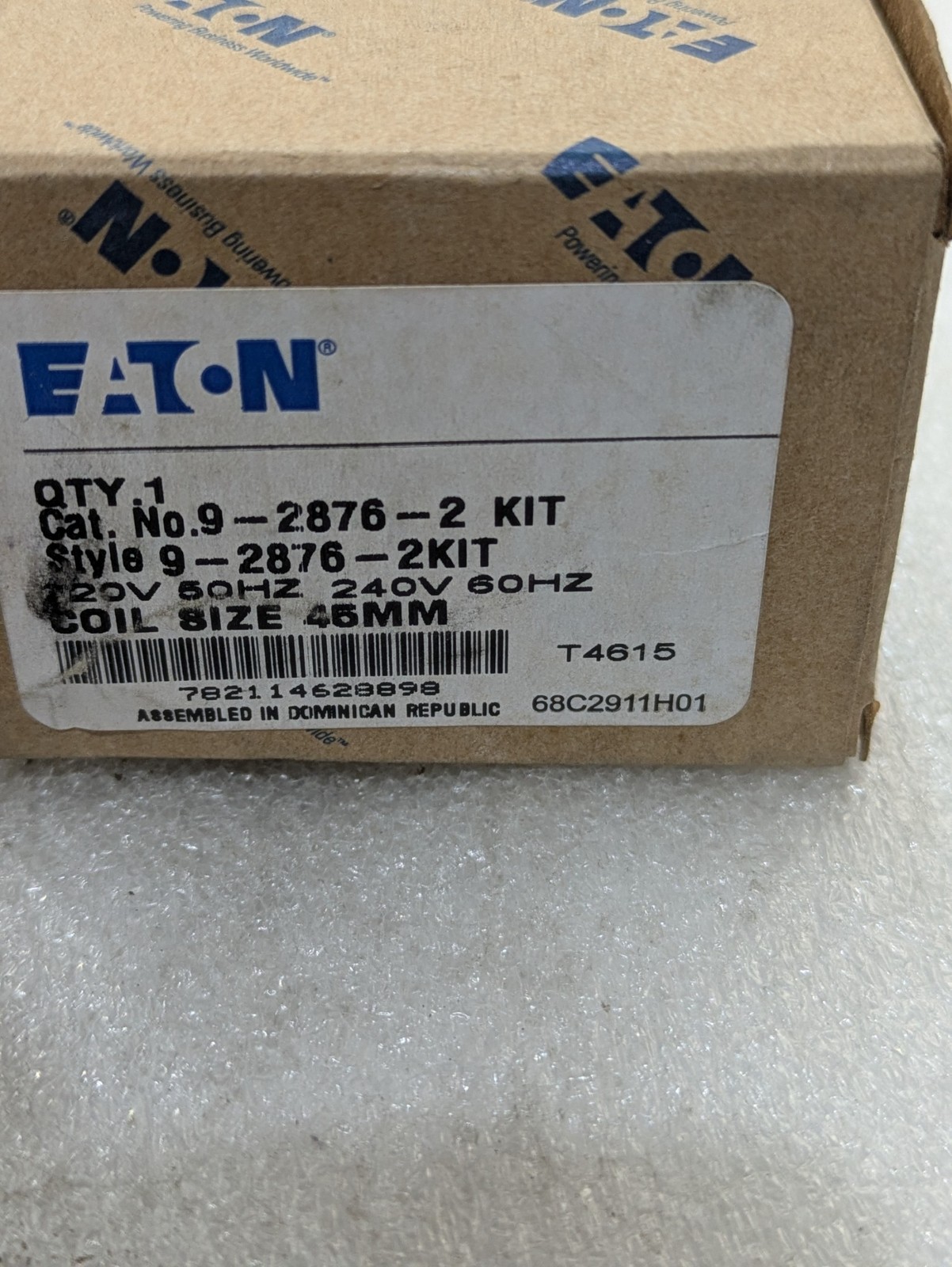 Eaton 9-2876-2 Coil 120-240V 50-60Hz 45mm Industrial Electrical OEM