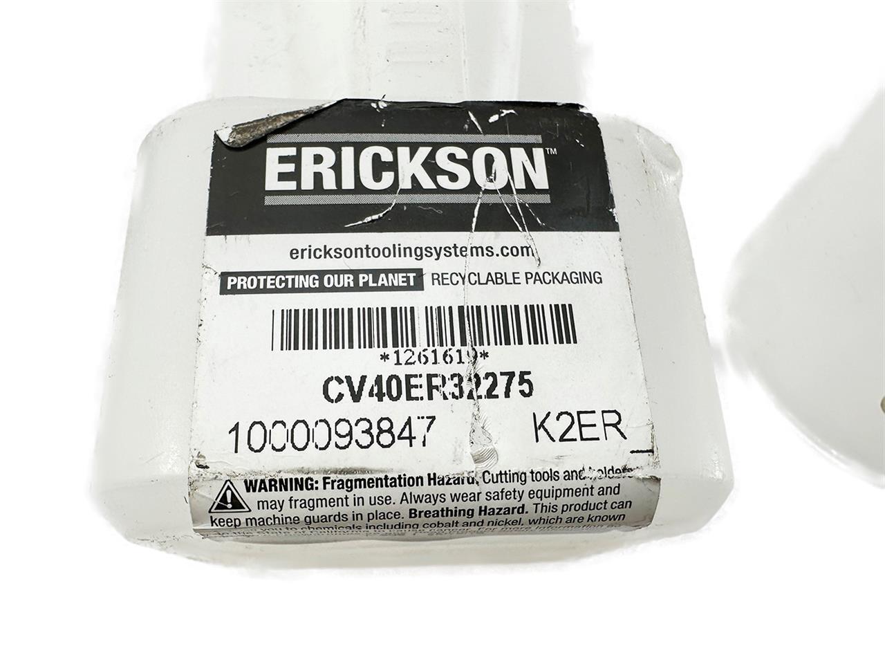 Erickson CV40ER32275 Milling Cutter Arbor, 1.8800″, HSS NEW FREE FAST SHIP