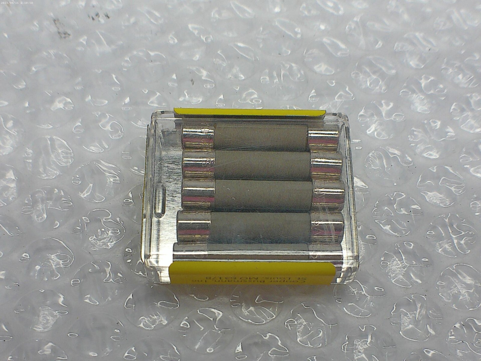 BUSSMANN ABC-6-R FUSE LOT OF 3 PKG OF 5 NSMP