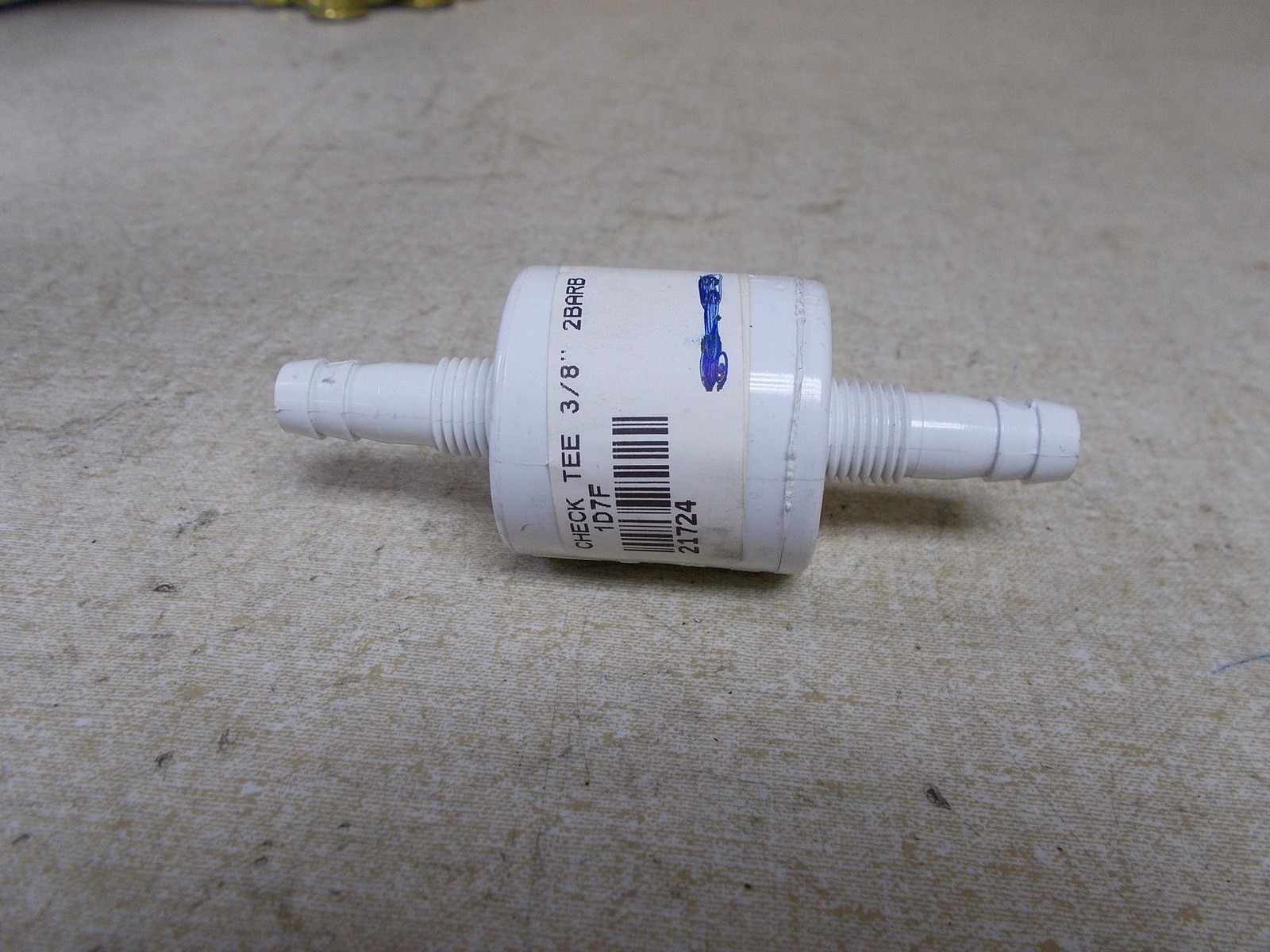 NEW Check TEE 3/8″ Attwood 2 Barb 1D7F 21724 *FREE SHIPPING*