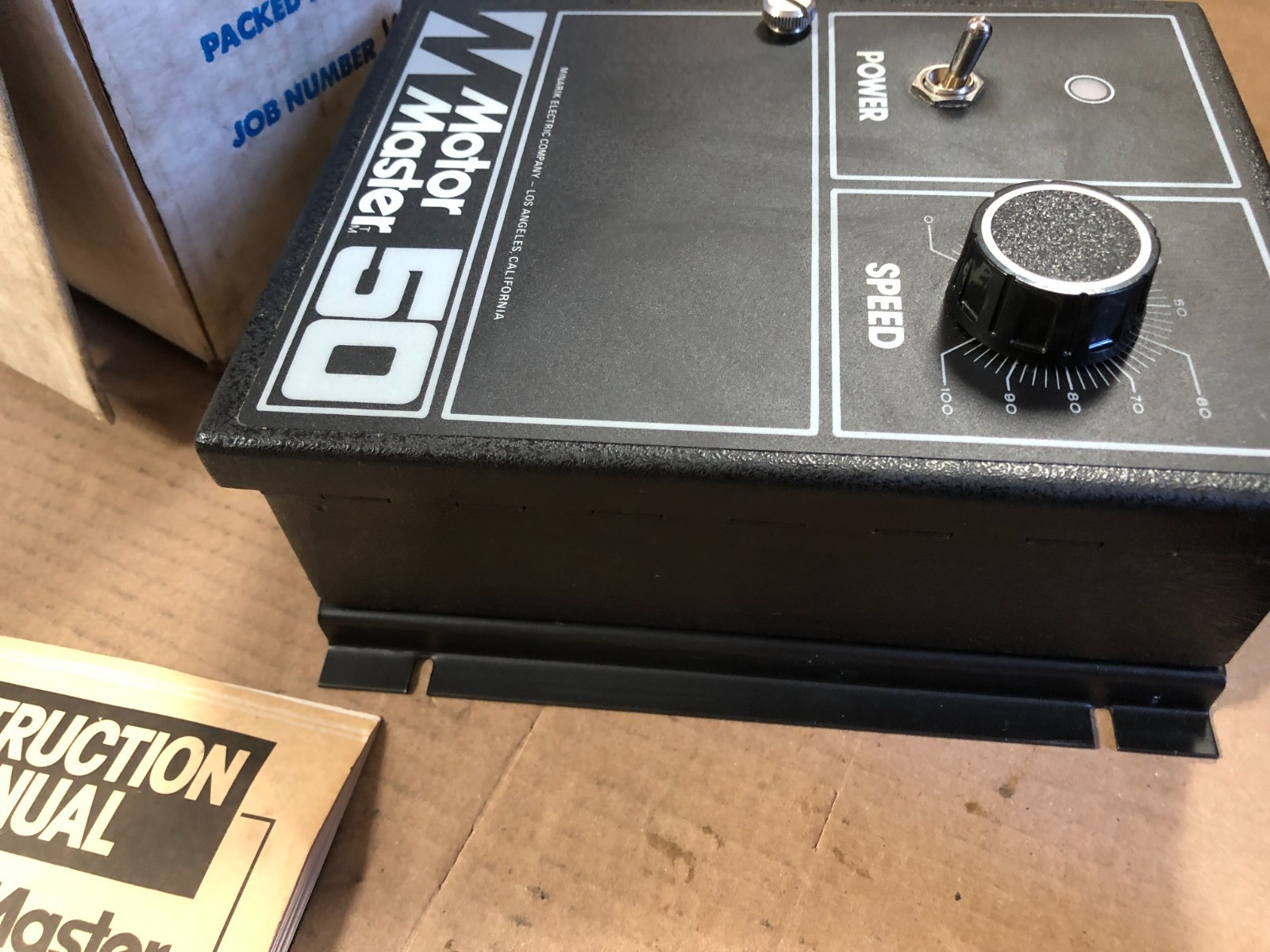 Minarik MM50 Motor Master Speed Control for PM Field Motors New