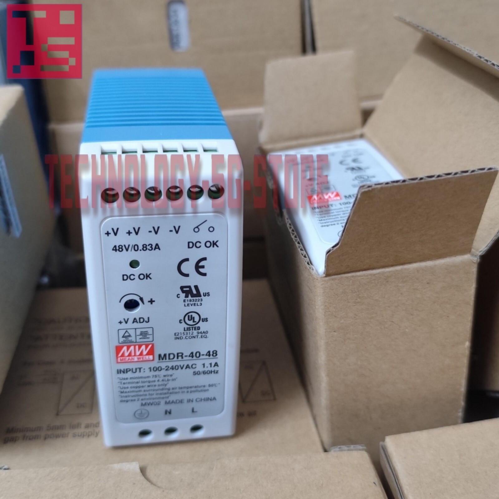 Mean Well MDR-40-48 | 48V Switch Power Supply # 1pcs New In Box