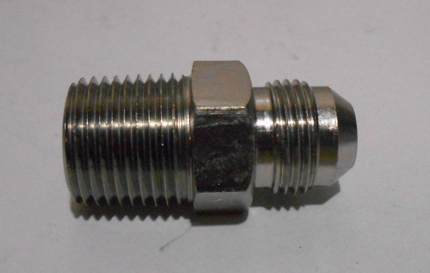 Lot of 10 New Parker 8-8 FTX-S Male Fittings 1/2″ NPT X 1/2″ Flare Steel