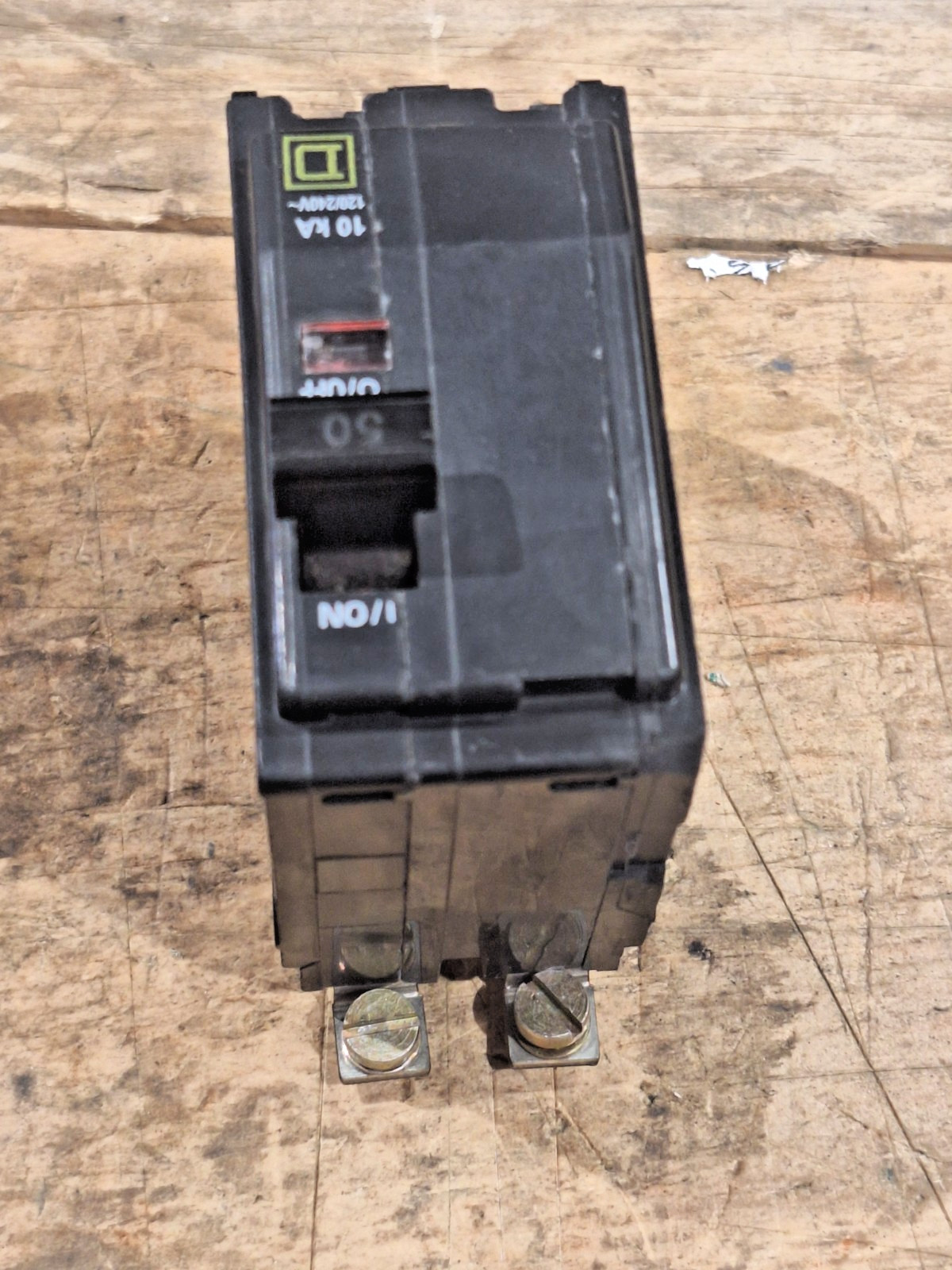 SQUARE D QOB250 CIRCUIT BREAKER 50A 2P 240V NEW