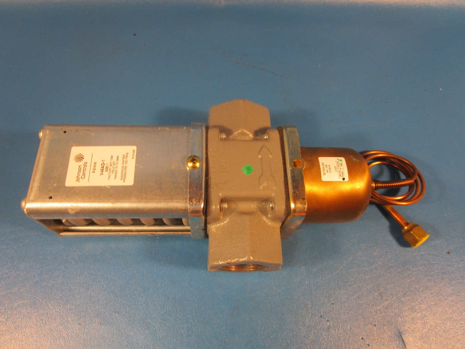 Johnson Control V46AD-1C, Pressure Regulating Valve, Two-Way, 50 gpm Max. 70 psi