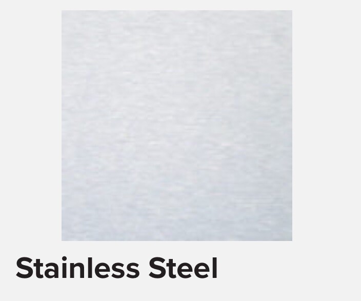 Lustre Products AHS3000s Elevator Handrail 3” Solid Flat SS #4 56” New