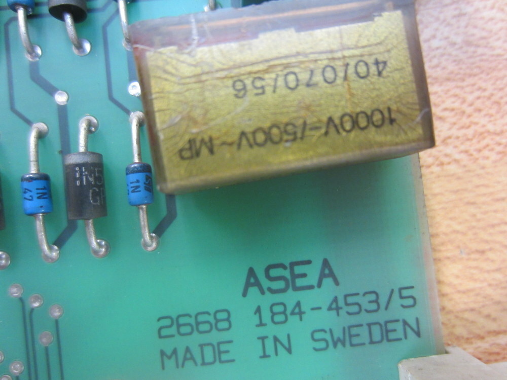 Asea DSDX B001 Digital I/O Card 2668184-453 2668 184-453/5