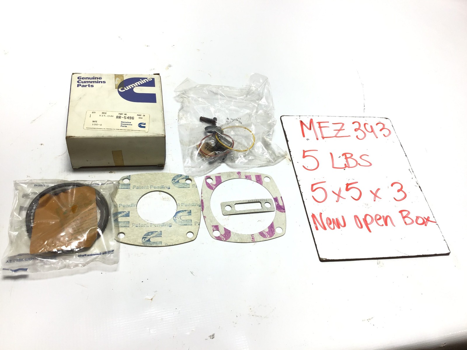 Cummins AR-5496 Kit Cun Engine Parts Repair Gasket Seal