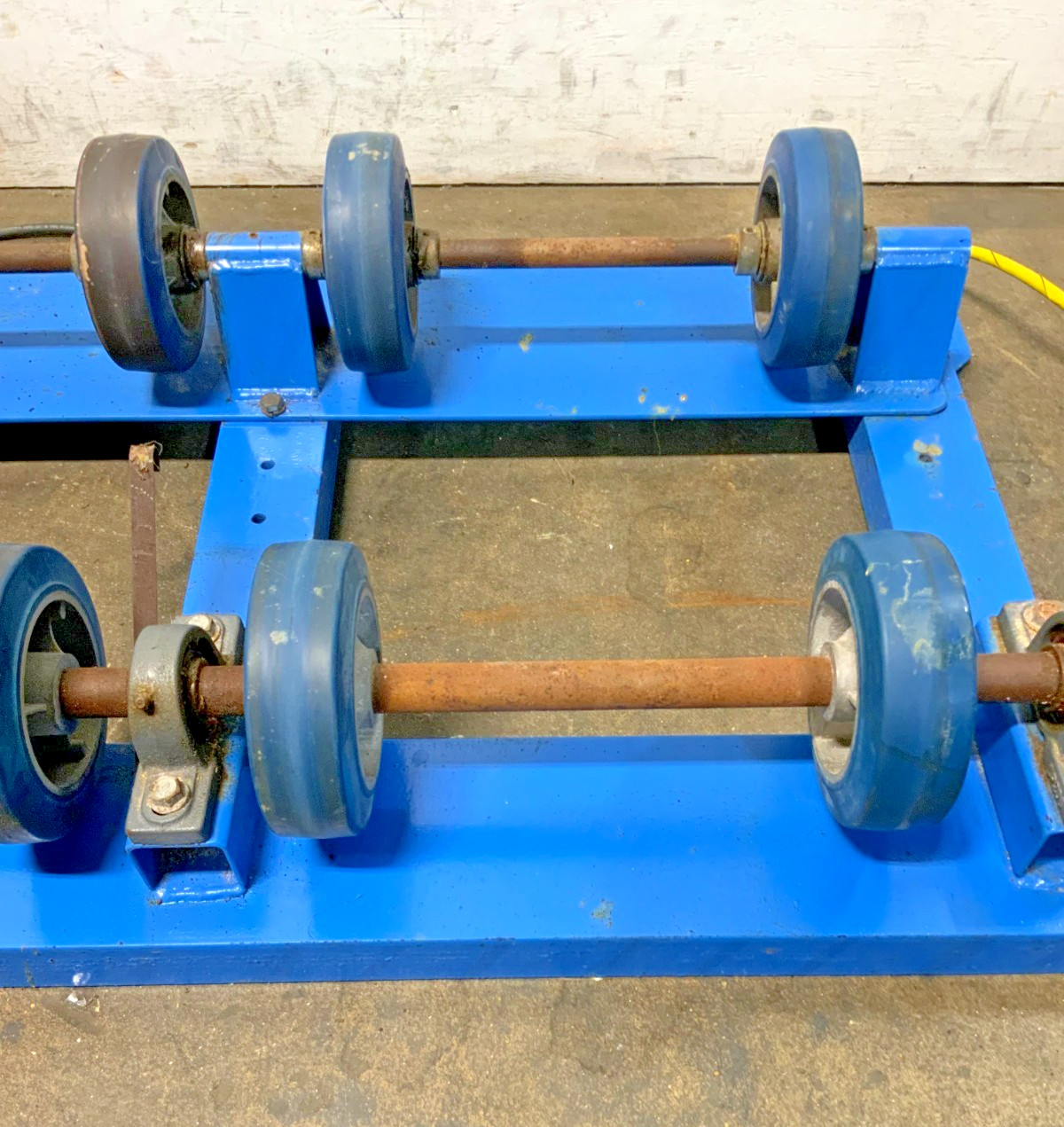 Morse 1-5154-3 MDL Stationary Barrel Drum Roller Tumbler Mixer 55 Gal 1-Phase