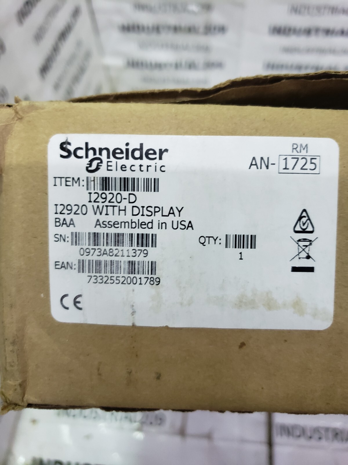 SCHNEIDER ELECTRIC SCX920 ANDOVER CONTROLS