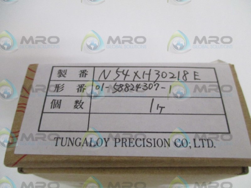 TUNGALOY PRECISION N54XH30218E NSMP