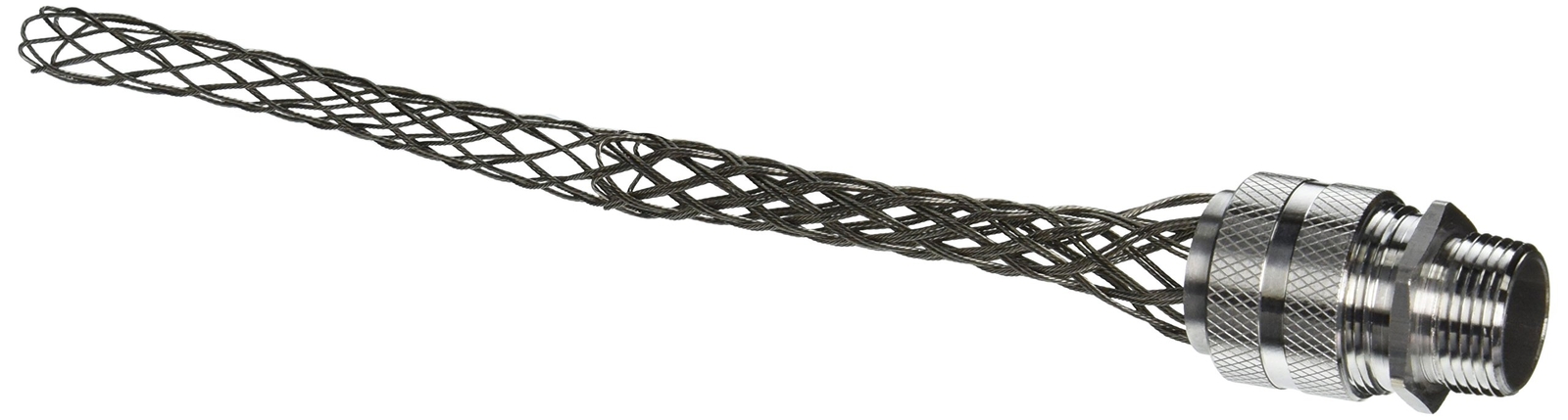 Hubbell 074011249 Deluxe ord Grip, Straight Male, 3/4″ with Mesh, 0.75″-0.87″