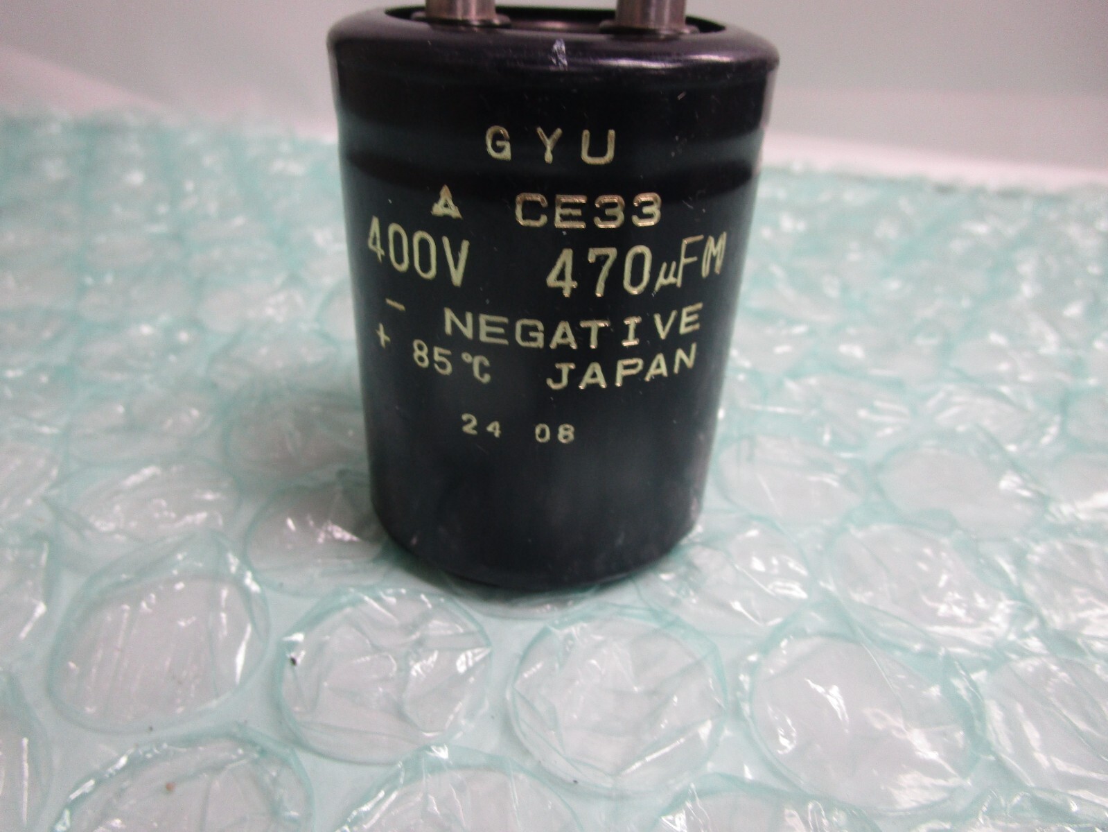 GYU CE33 CAPACITOR 400V 470UFM
