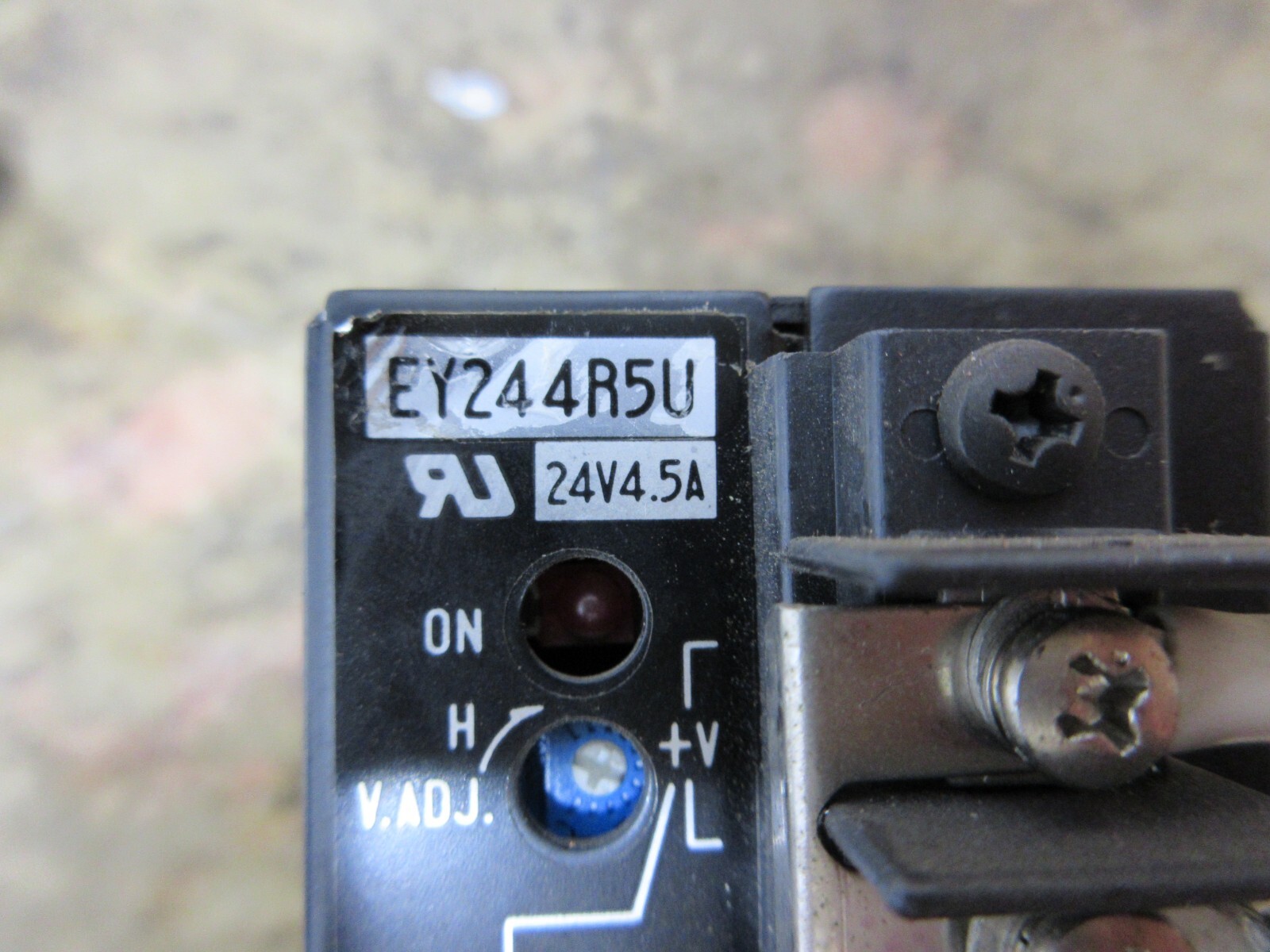 MAZAK MULTIPLEX 610 SHINDENGEN EY244R5U POWER SUPPLY WARRANTY