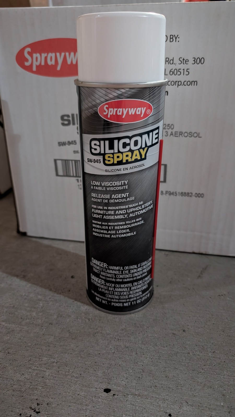 Sprayway Silicone Spray Brand New #SW 945 11oz