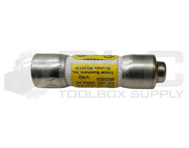 NEW BOX OF 8 BUSSMANN LP-CC-1/2 LOW PEAK FUSE 1/2A 600VAC *READ*